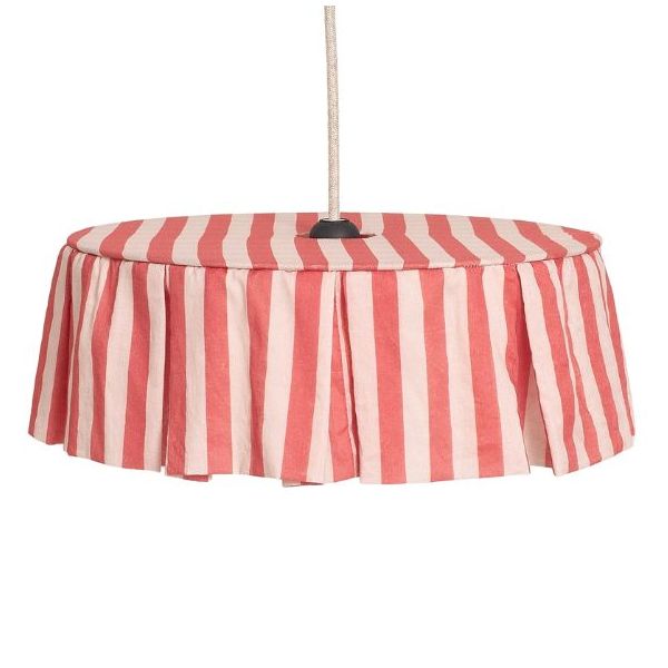 Vibes Lampshade - 40 cm - Stripes Red