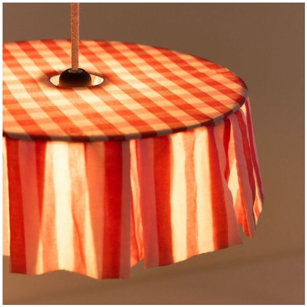 Vibes Lampshade - 40 cm - Stripes Red