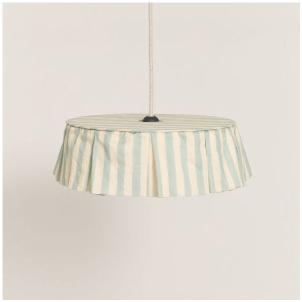 Vibes Lampshade - 40 cm - Stripes Turquoise