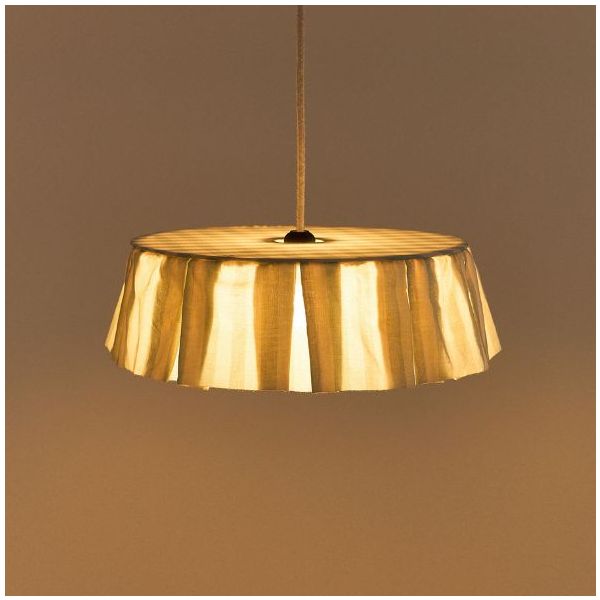 Vibes Lampshade - 40 cm - Stripes Turquoise