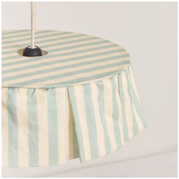 Vibes Lampshade - 40 cm - Stripes Turquoise