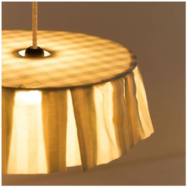 Vibes Lampshade - 40 cm - Stripes Turquoise