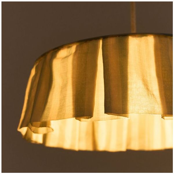 Vibes Lampshade - 40 cm - Stripes Turquoise