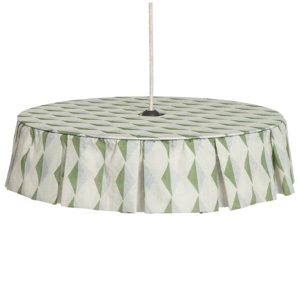 Vibes Lampshade - 50 cm - Harlequin Green / Blue