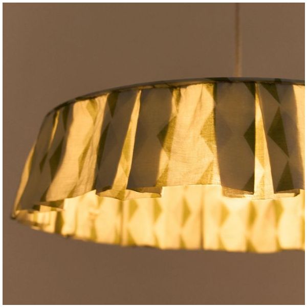 Vibes Lampshade - 50 cm - Harlequin Green / Blue