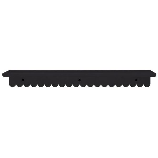 Vibes Metal Wall Shelf - L - Matt Black