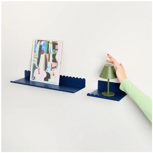 Vibes Metal Wall Shelf - S - Night Blue