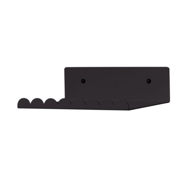 Étagère murale en métal Vibes - S - Noir Mat