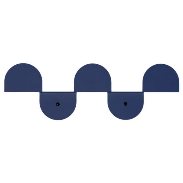Vibes Metal Wall Coat Rack - Night Blue