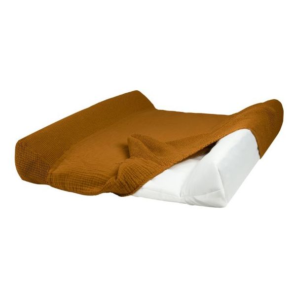 Housse de matelas à langer Wabi-Sabi - Marron Doré
