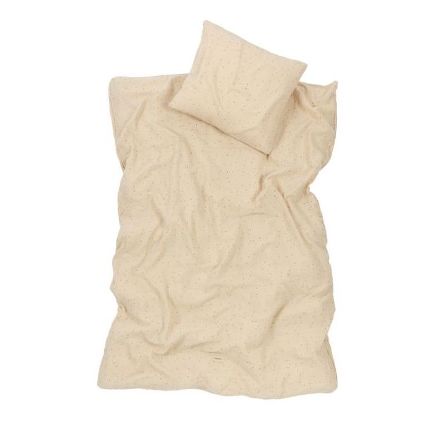 Parure de lit Wabi-Sabi 100 x 140 cm - Petits Pois Ginger