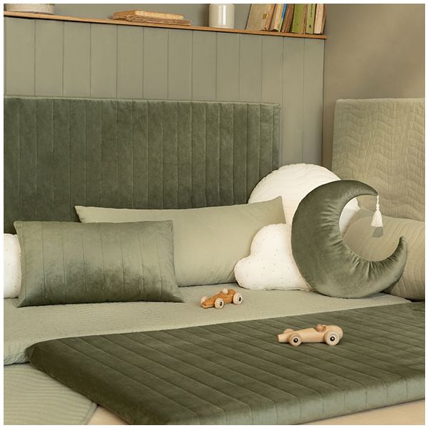 Matelas de sol Velours Zanzibar - Vert Olive