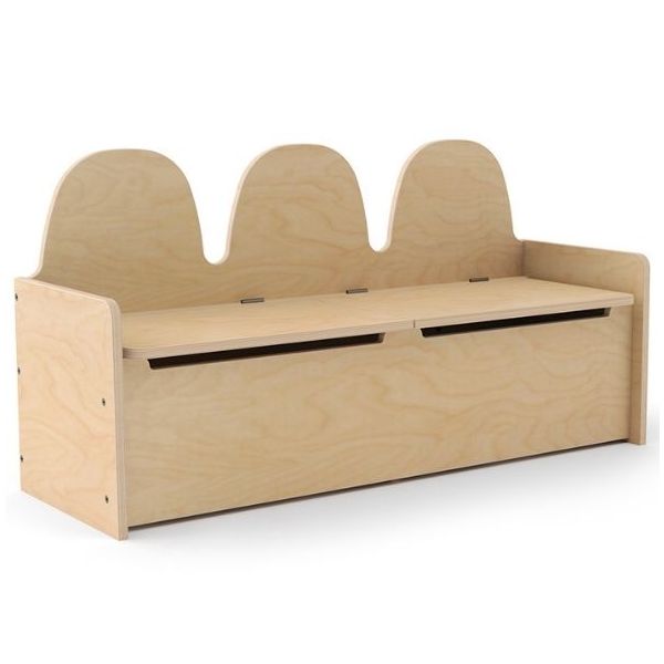 Camel Storage Bench - Birch
