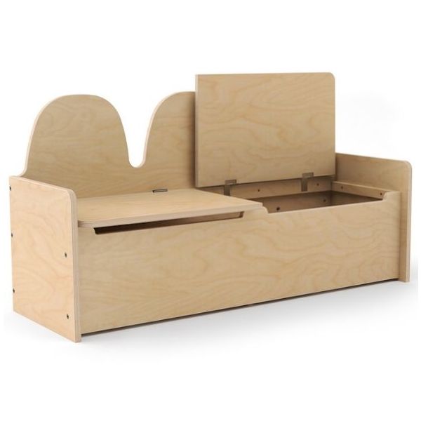 Camel Storage Bench - Birch