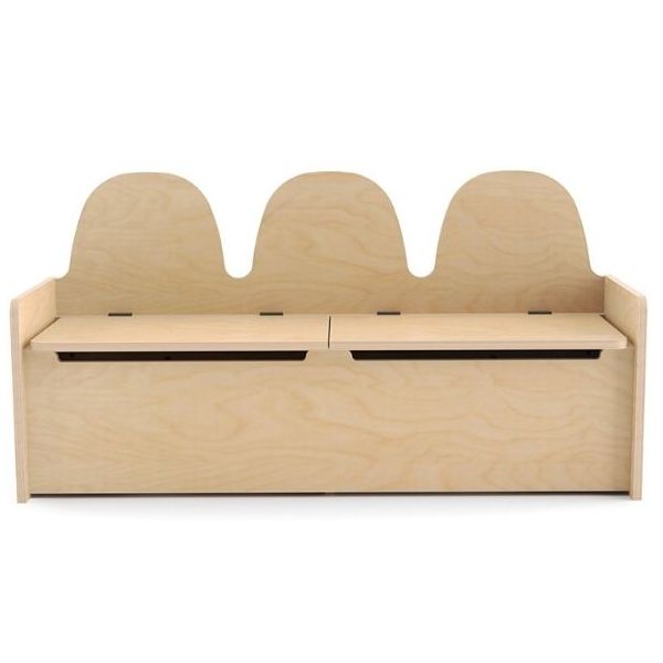 Camel Storage Bench - Birch
