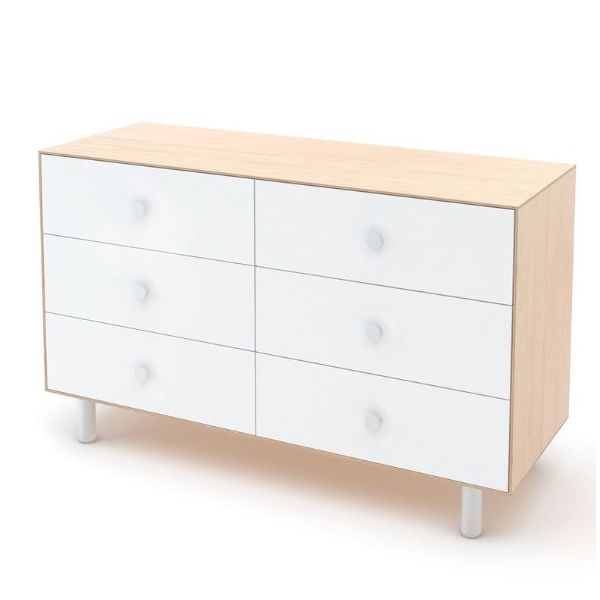 Commode Merlin 6 tiroirs - Classic - Bouleau