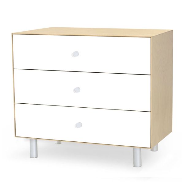 Commode Merlin 3 tiroirs - Classic - Bouleau