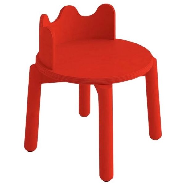 Chaises Moss - Lot de 2 - Rouge