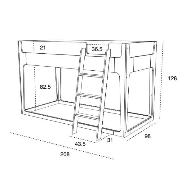 Lit Nest Perch - Bouleau