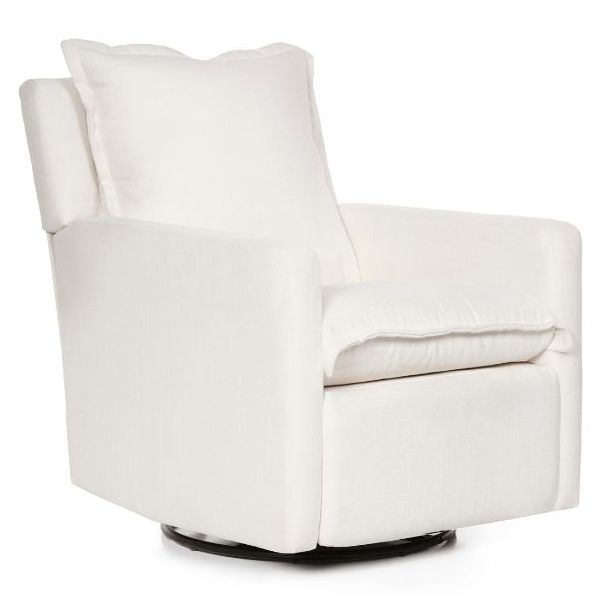 Fauteuil d’allaitement pivotant et inclinable manuel Flynn - Ivoire