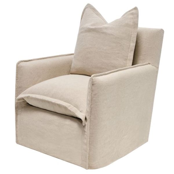Fauteuil d’allaitement pivotant et berçant Margot - Sable