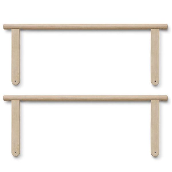 Camp Novel Safety Rail - Set of 2 - Oak