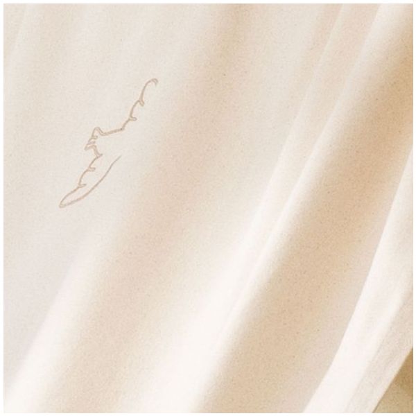 Camp Novel Embroidered Bed Tent for House Roof - Undyed Birds
