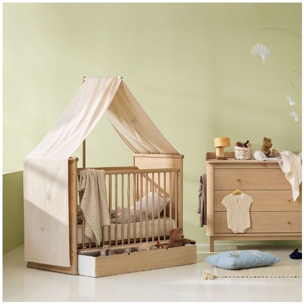Camp Novel Canopy Holder for Cot Bed - Oak