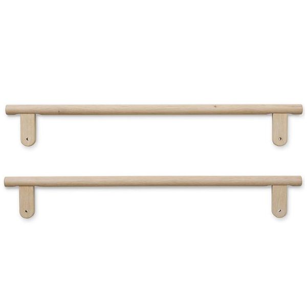 Camp Novel Mattress Holder - Set of 2 - Oak