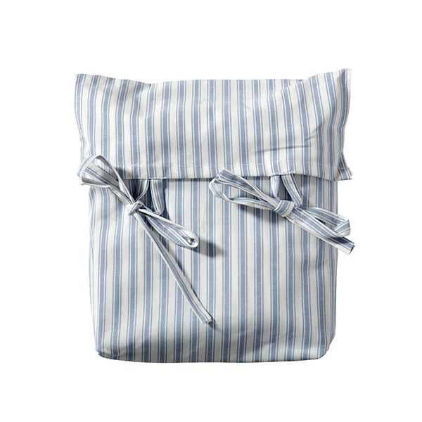 Rideau Seaside - Rayé Bleu