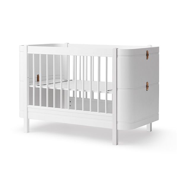 Lit bébé Wood Mini+ - Blanc