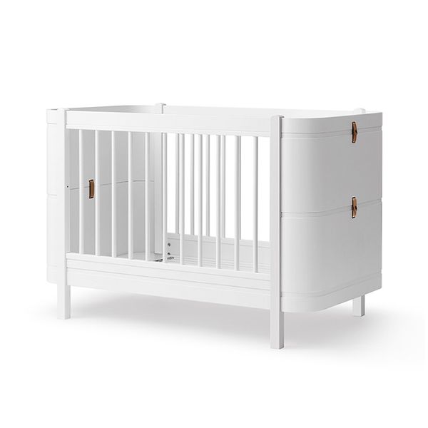 Lit bébé Wood Mini+ - Blanc