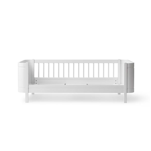 Lit Junior 68 x 162 cm Wood Mini+ - Blanc