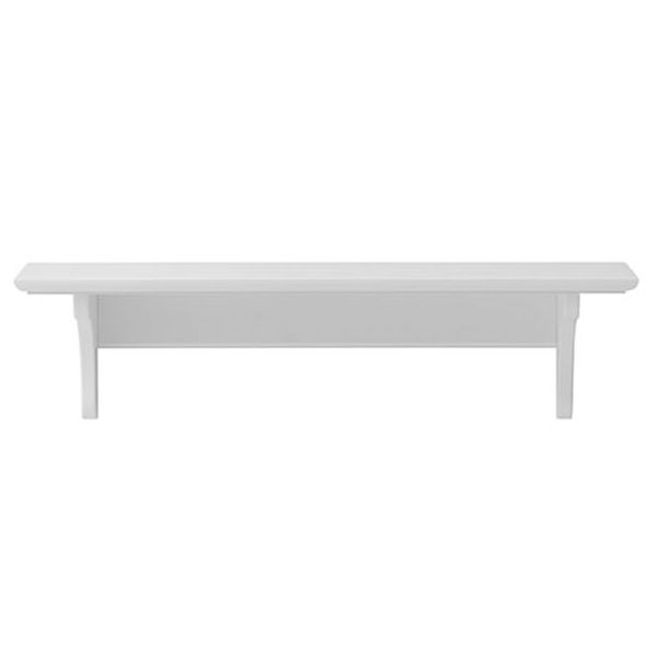 Étagère murale Seaside avec 3 patères - 60 cm
