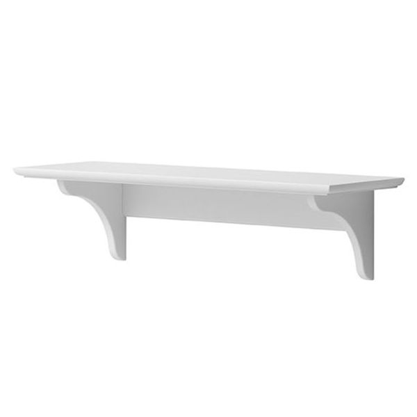 Étagère murale Seaside avec 3 patères - 60 cm