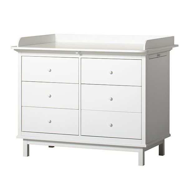 Plan à langer pour commode 6 tiroirs Seaside