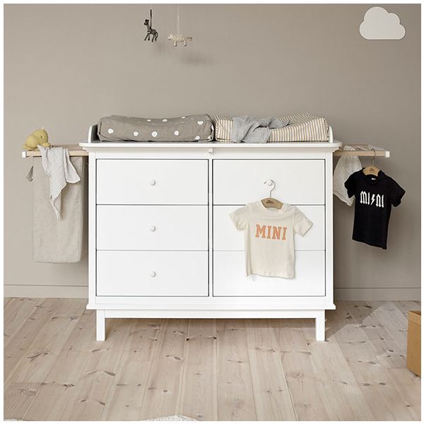 Plan à langer pour commode 6 tiroirs Seaside