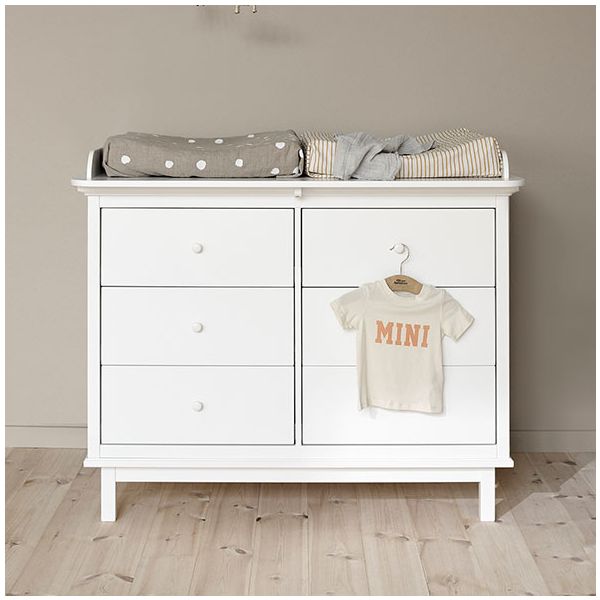 Plan à langer pour commode 6 tiroirs Seaside