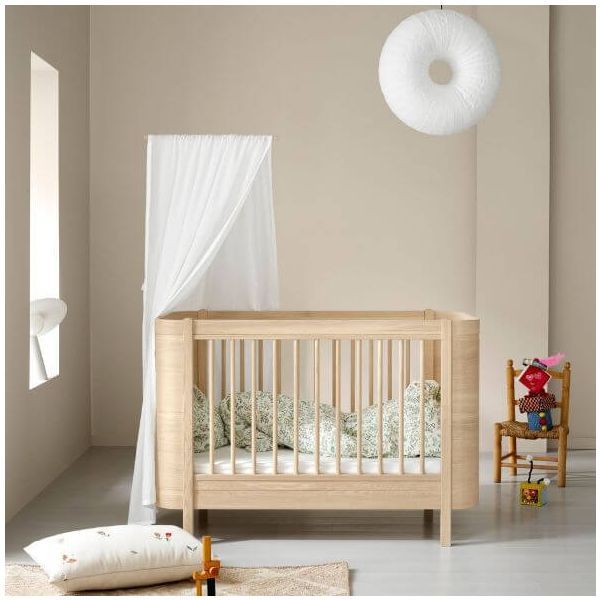 Lit bébé Wood Mini+ - Chêne