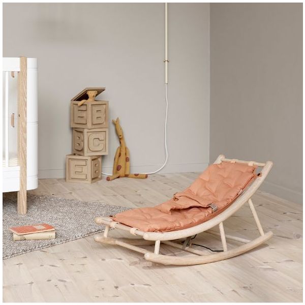 Assise transat bébé Wood - Caramel