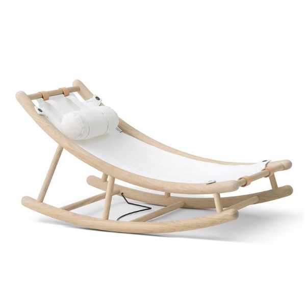 Assise transat junior Wood - Blanc