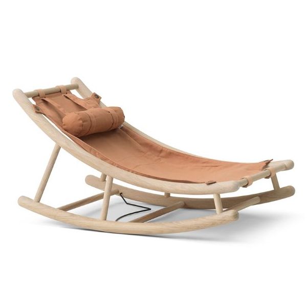 Assise transat junior Wood - Caramel