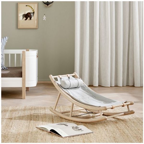 Assise transat junior Wood - Gris