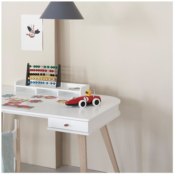 Set Fauteuil + Bureau Wood - H 66 cm - Dès 7 ans