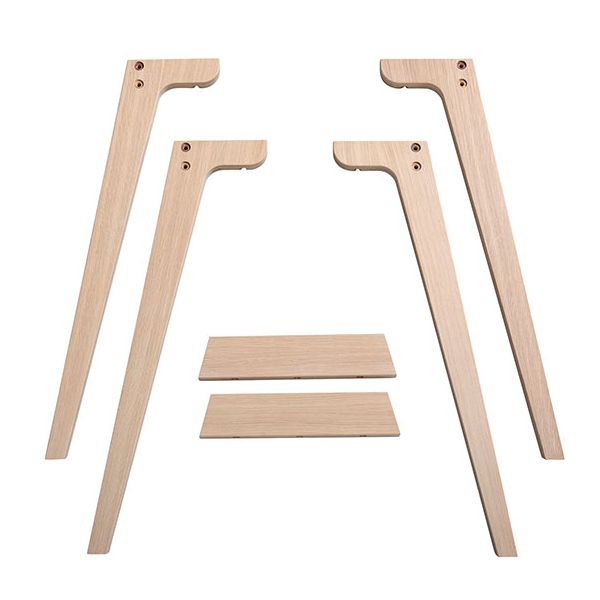 Pieds de bureau Wood - H. 72,6 cm