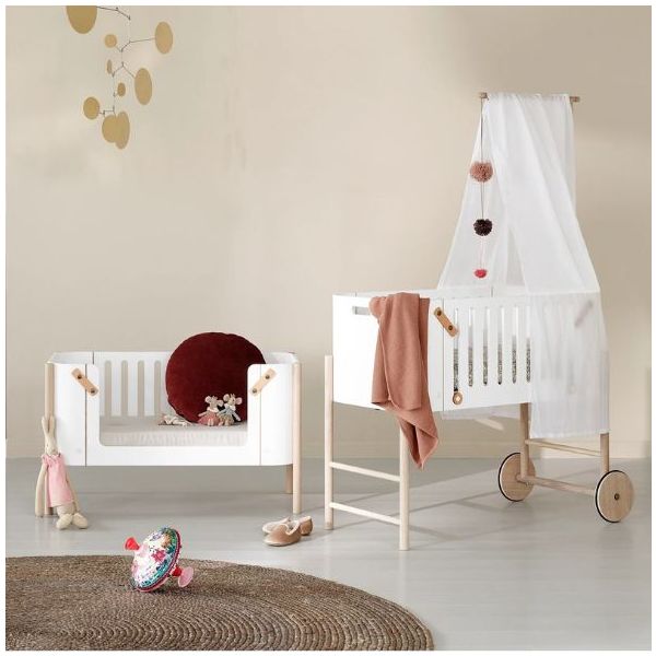 Berceau Cododo Wood - Matelas inclus - Chêne - Expo
