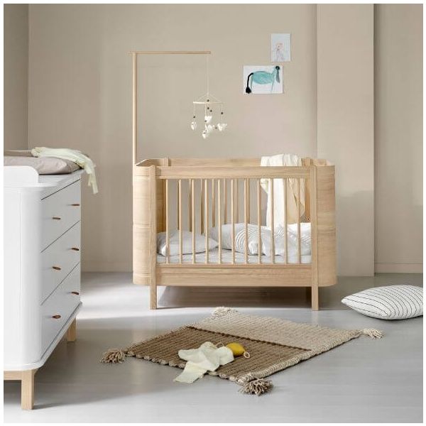 Lit bébé Wood Mini+ - Chêne