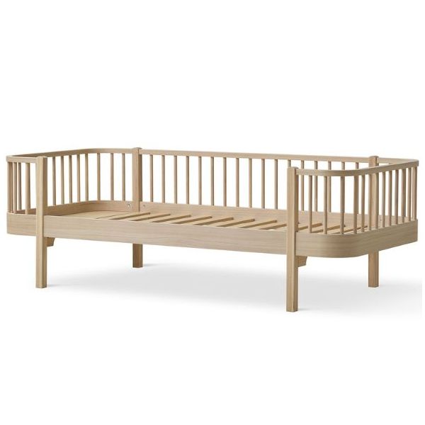 Lit banquette 90 x 200 cm Wood - Chêne