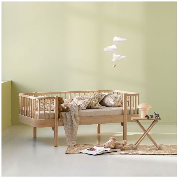Wood Junior Bettsofa 90 x 160 cm - Eiche
