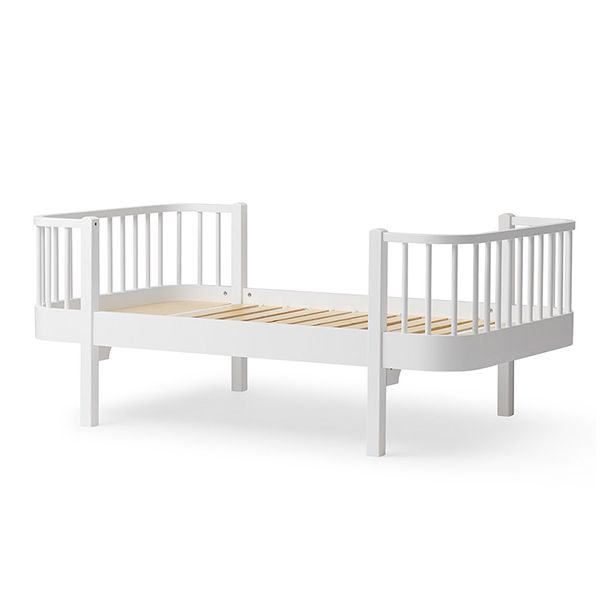 Lit junior évolutif Wood Original 90 x 160 cm - Blanc